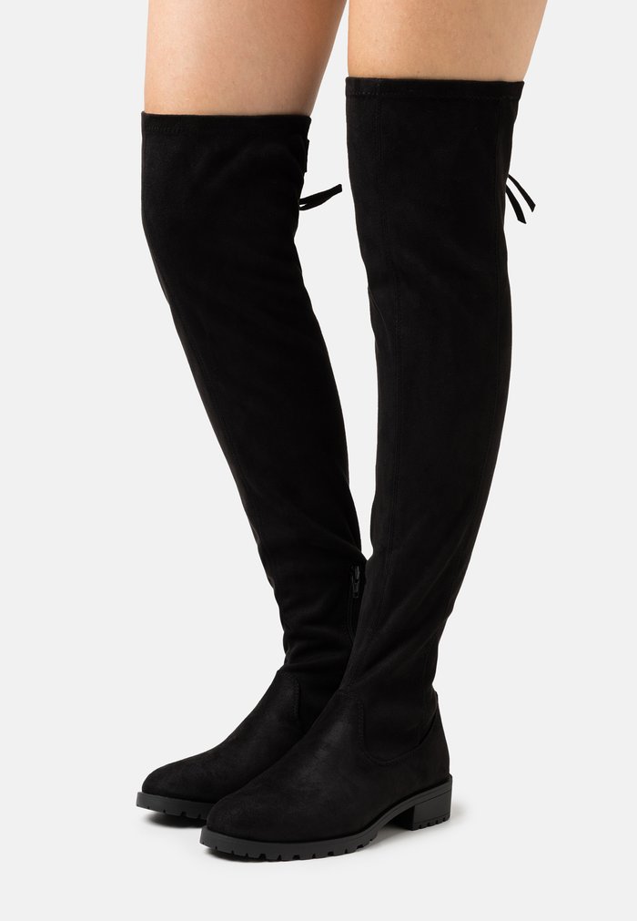 Bottes Anna Field Over the knee Noir Femme | ALC-6803982